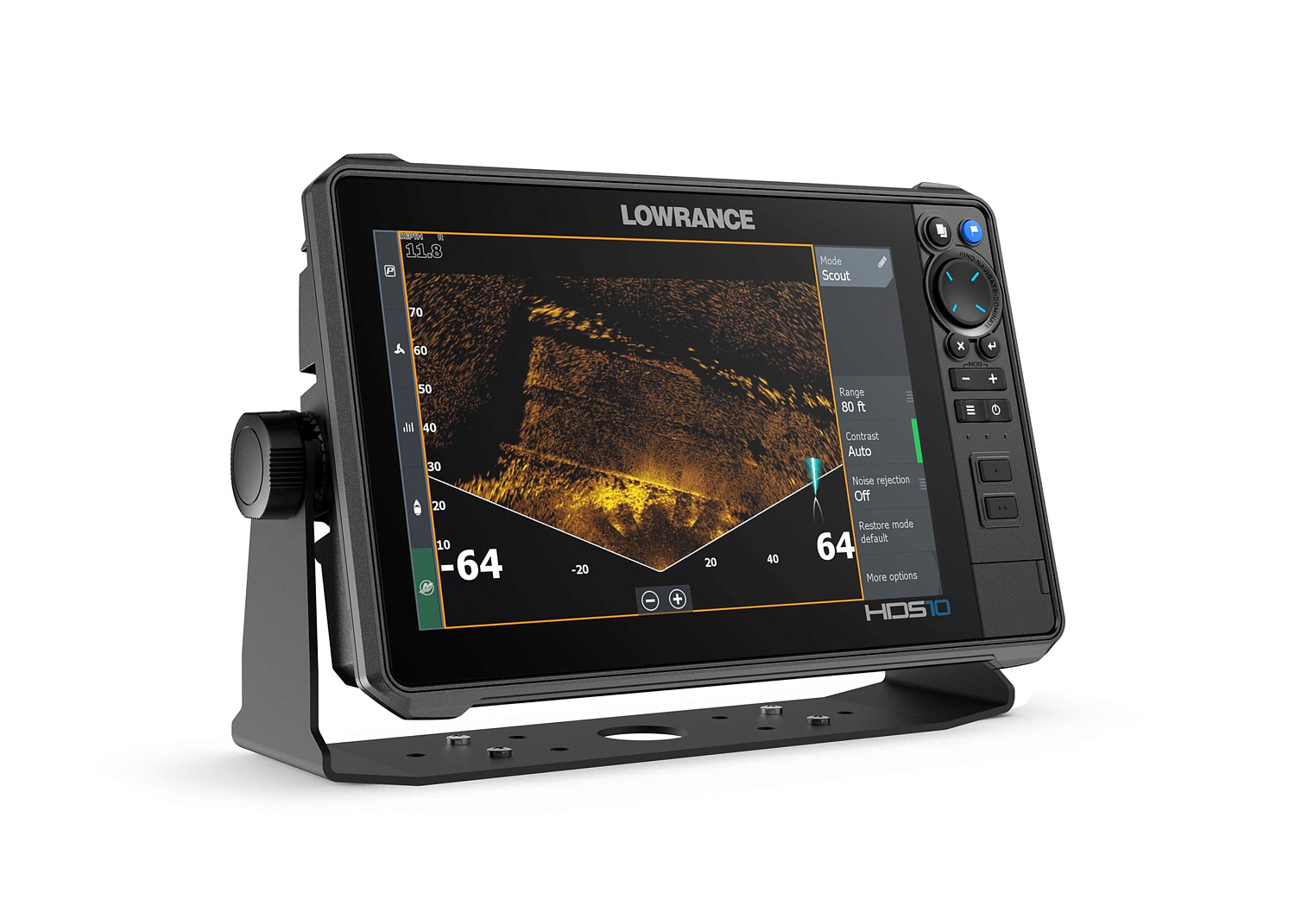 Lowrance HDS PRO 10 без датчика