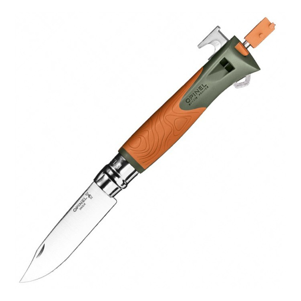 Набор-дисплей Opinel, 8 ножей №12 Explore из нержав стали, 4 зеленых + 4 оранжевых, 001975 001975 от прозводителя Opinel